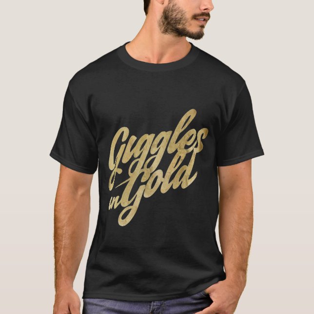 Camiseta Raios em Dourado (Frente)