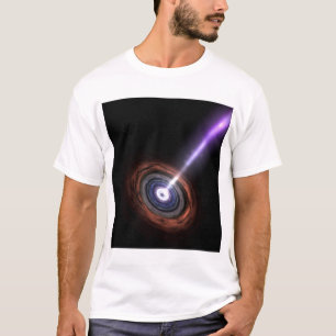 Camiseta Raios gama em núcleos galácticos