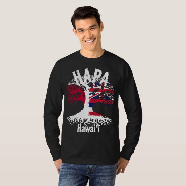 CAMISETA RAIOS HAPA JAPAN HAWAII (Frente Completa)