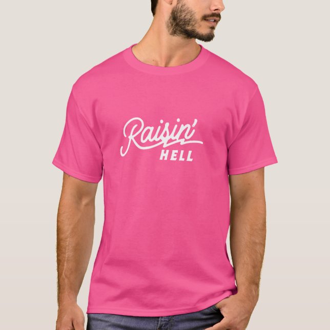 Camiseta Raios Infernos, Funny Cowboy Country Retro (Frente)
