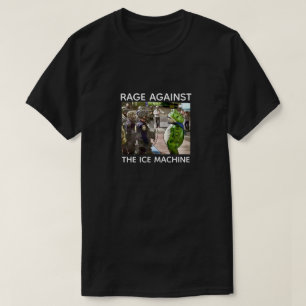 CAMISETA RAIVA CONTRA A MÁQUINA DE GELO