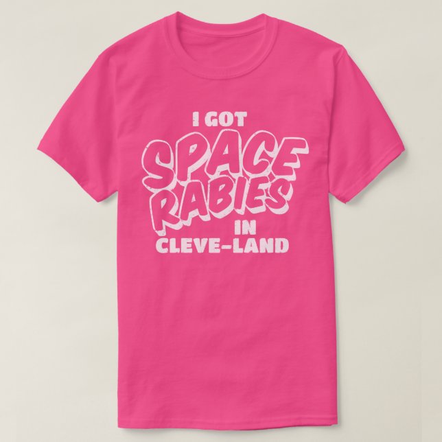 Camiseta Raiva Espacial (Frente do Design)