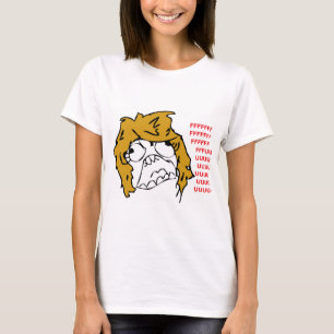 Camiseta Raiva fêmea