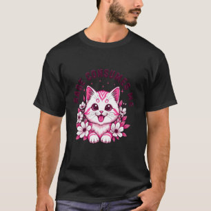 Camiseta Raiva Me Consome Gato Flor Gatinho Fofo Meme Engra