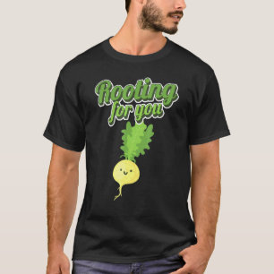 Camiseta Raiz De Rabanete Para Seu Radar De Raiz
