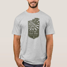 Camiseta Raiz de vamos para Camisa-T