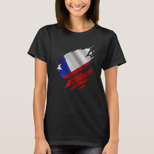 Camiseta Raiz Ortosa Do Chile Arruinada Arruinada Pica Band