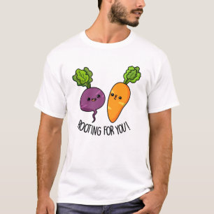 Camiseta Raiz Para Você Engraçado Veggie Pun