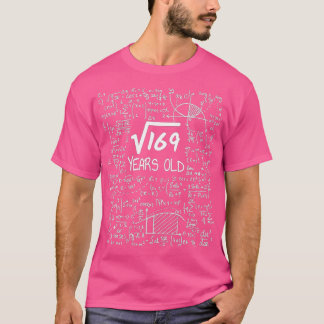 Camiseta Raiz Praça de Aniversário de 13 de 169 13 anos