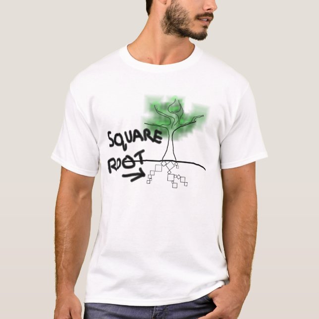 Camiseta raiz quadrada (Frente)