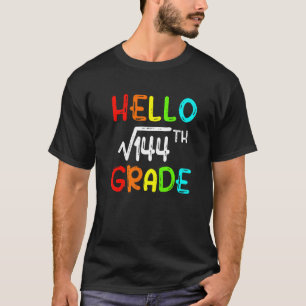 Camiseta Raiz Quadrada Do Nível Alô Alô De 144 Grau Voltar