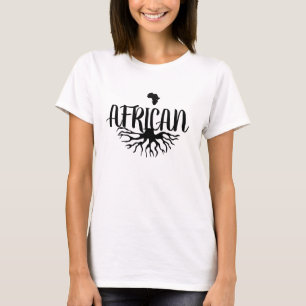 Camiseta raízes africanas