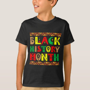 Camiseta Raízes Africanas da Melanina Mês da História Negra