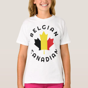 Camiseta Raízes belgas canadianas