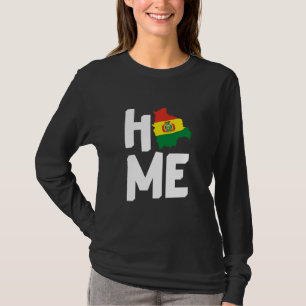 Camiseta Raízes Bolivianas de Lar Mapeiam Bolívia Amantes D