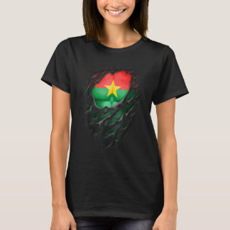 Camiseta Raízes Burquinenses Orgulhosas Arrancadas Quebrara