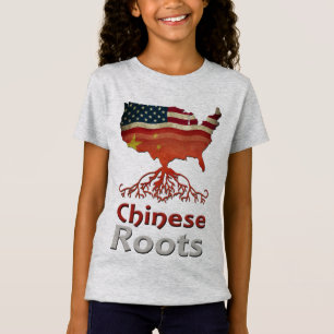 Camiseta Raízes chinesas americanas