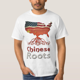 Camiseta Raízes chinesas americanas