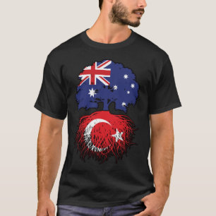 Camiseta Raízes da Árvore Turca Australiana