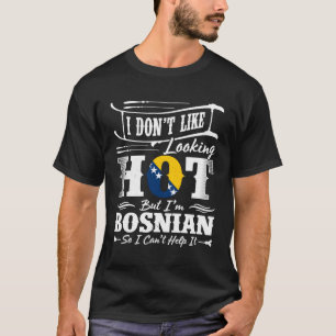 Camiseta Raízes da Bósnia-Herzegovina e da Bósnia-Herzegovi