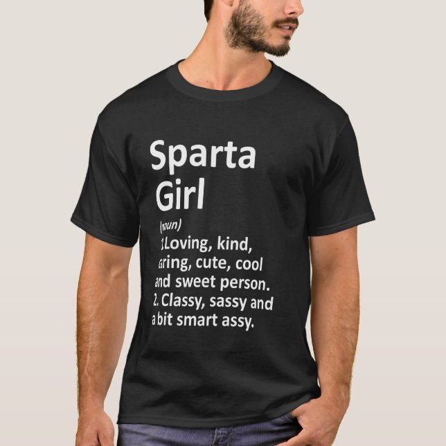 Camiseta Raízes Da Cidade Engraçada Do Sparta Mi Michigan (Frente)