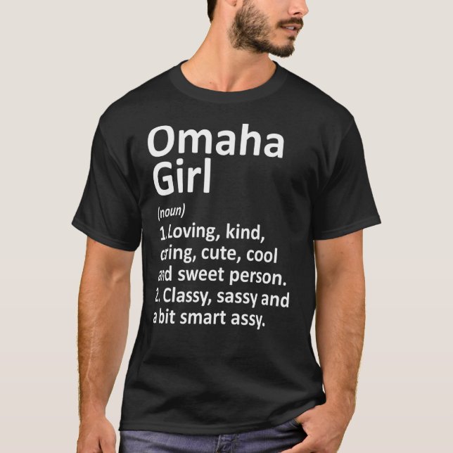 Camiseta Raízes Da Cidade Funny De Belas Arraízes Da Omaha  (Frente)