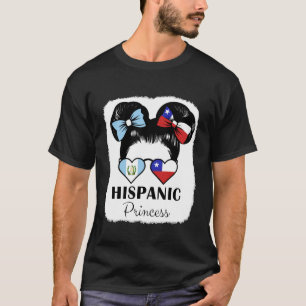 Camiseta Raízes da Princesa Hispânica Guatemala e Chile Mix
