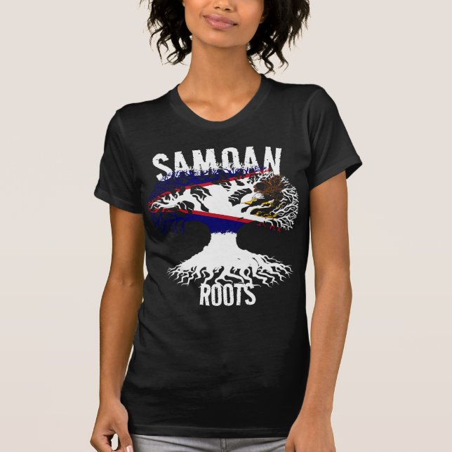 CAMISETA RAÍZES DA SAMOA AMERICANA (Frente)