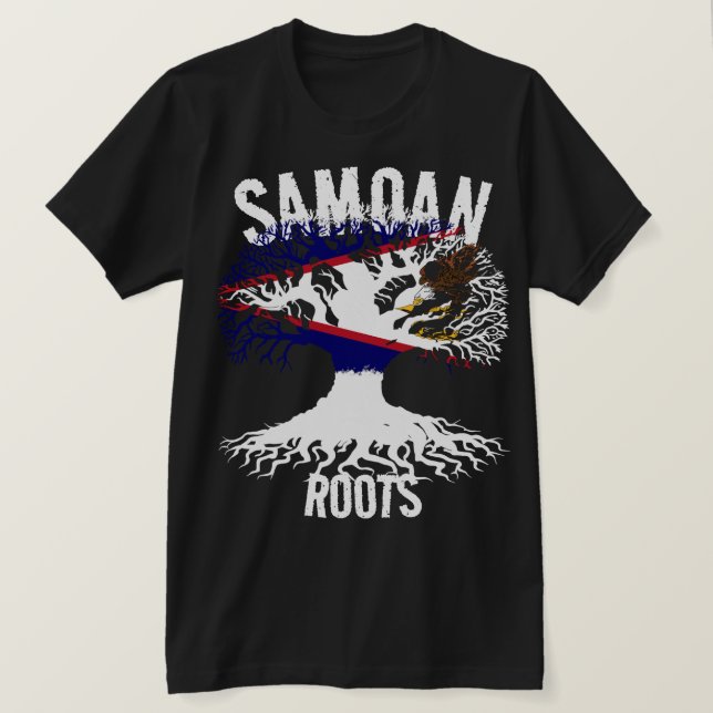 CAMISETA RAÍZES DA SAMOA AMERICANA (Frente do Design)