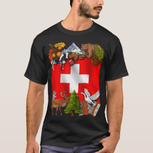 Camiseta Raízes da Suíça