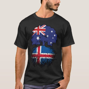 Camiseta Raízes de Árvore da Austrália Islandesa