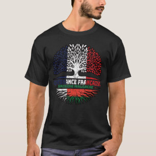 Camiseta Raízes de Árvore Francês Madagascar malgaxe