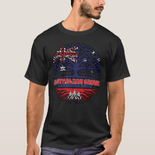 Camiseta Raízes de árvores australianas no Camboja