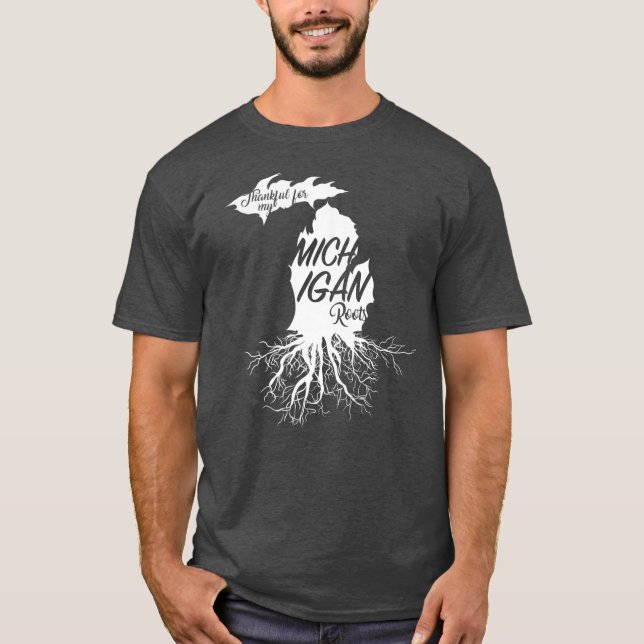 Camiseta Raízes de Michigan (Frente)