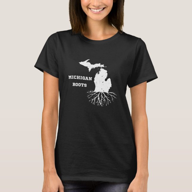 Camiseta Raízes de Michigan (Frente)