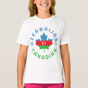 Camiseta Raízes do Azerbaijão Canadense