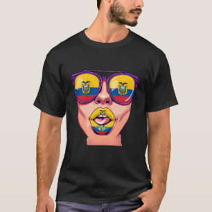 Camiseta Raízes do Equador Bandeira Equatoriana 1