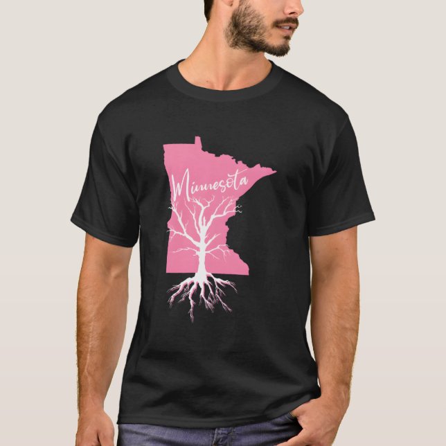 Camiseta Raízes do Estado de Minnesota (Frente)