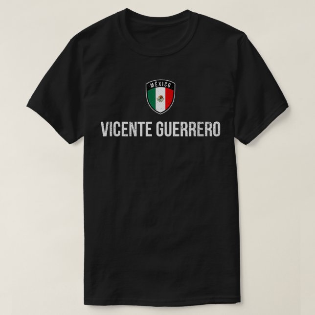 Camiseta Raízes do Orgulho Vicente Guerrero (Frente do Design)