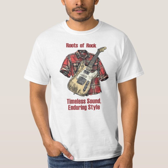 Camiseta Raízes do Rock (Frente)