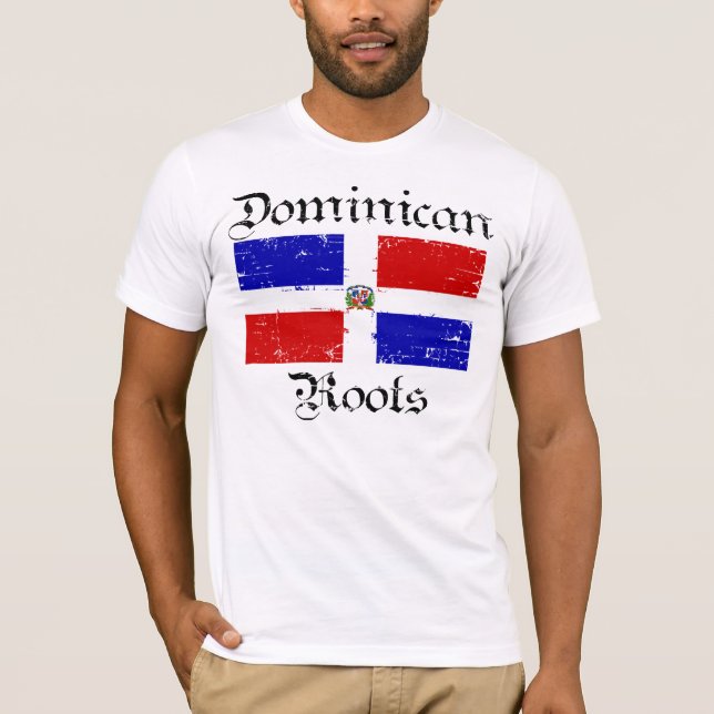 Camiseta Raizes dominiquenses (Frente)