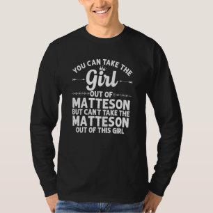 Camiseta Raízes Engraçadas De Matteson Il Illinois