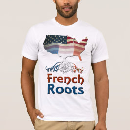 Camiseta Raízes Francesas Americanas
