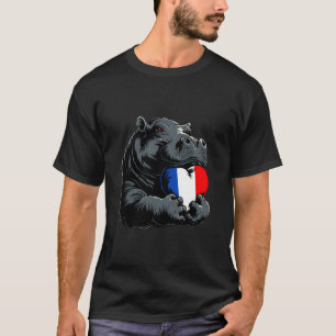 Camiseta Raízes Francesas Orgulho Francês França Coração de