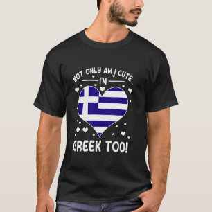 Camiseta Raízes Gregas Cónicas Citam Meninas Gregas Grécias