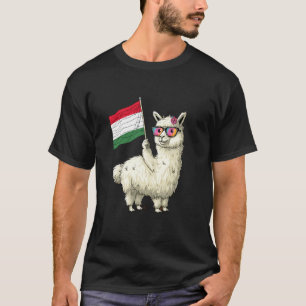 Camiseta Raízes Húngaras Alpaca Orgulho Húngaro Bandeira da