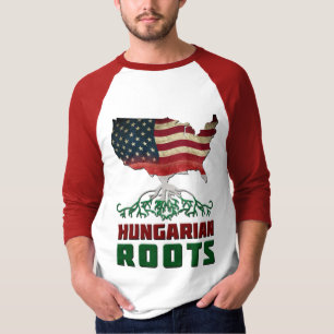 Camiseta Raizes húngaras americanas