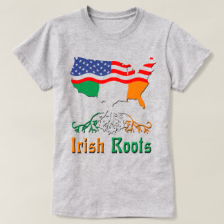 Camiseta Raízes Irlandesas Americanas