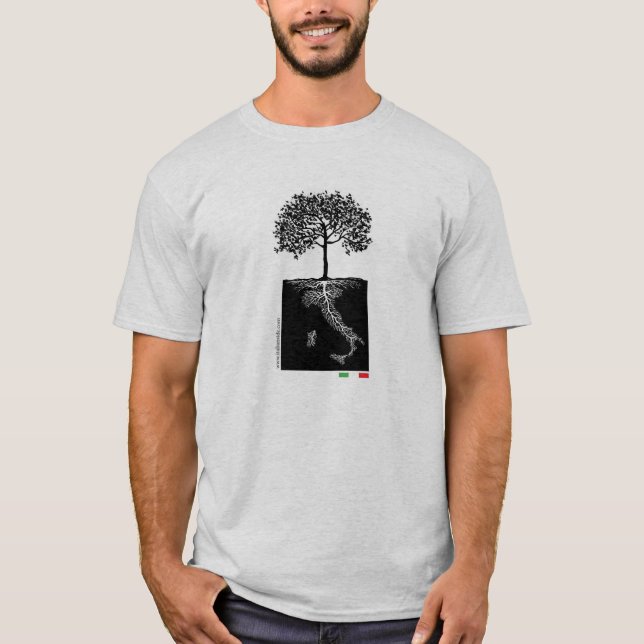 Camiseta Raizes italianas (Frente)