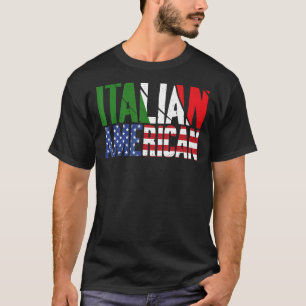 Camiseta Raízes Italianas Americanas Raízes Americanas
